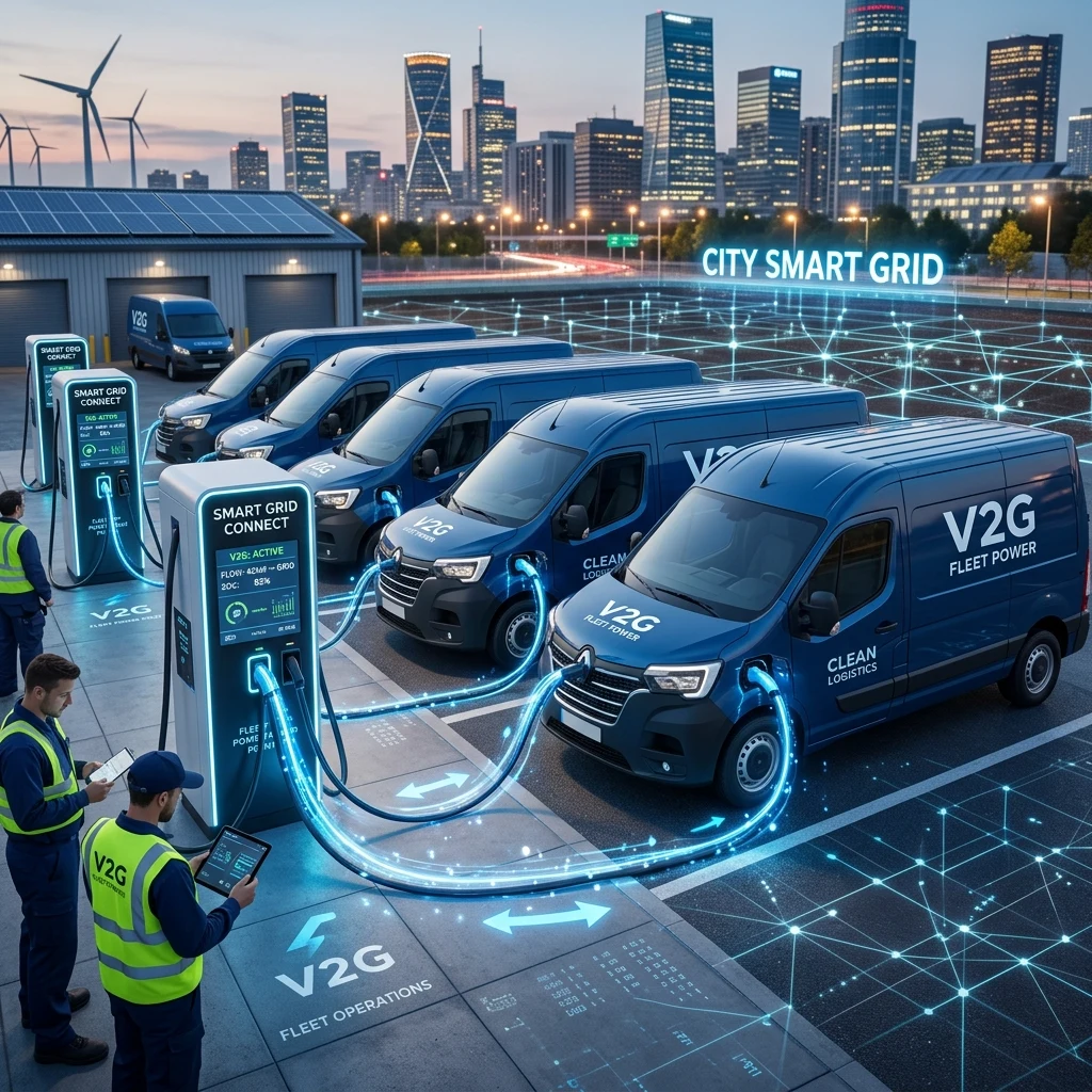 Fleet EV charging infrastructure for logistics companies, commercial fleets, depots, and transportation operators in Saudi Arabia.